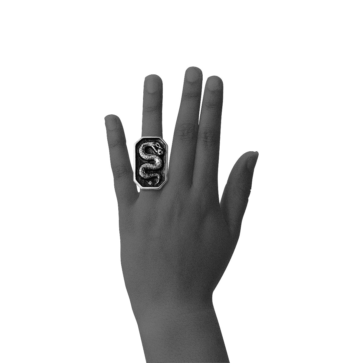 THE ORIGINAL SIN RING IN SILVER