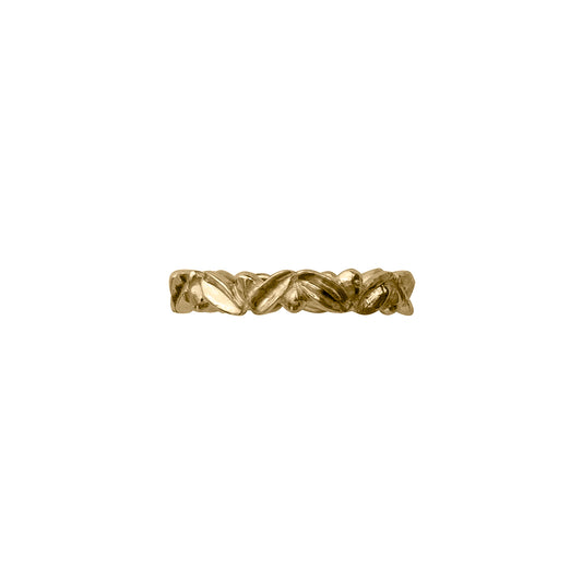 AFRODITE WEDDING BAND IN GOLD